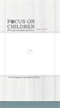 Mobile Screenshot of focusonchildren.ca